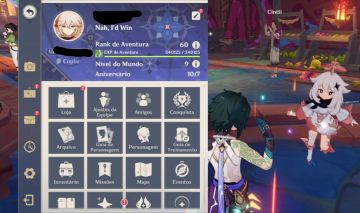 CONTA GENSHIN AR 60 COM 27 5 ESTRELAS