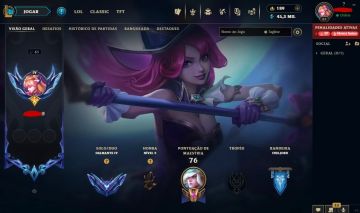 Conta main sup peel | diamante 4 com 77% de WR !