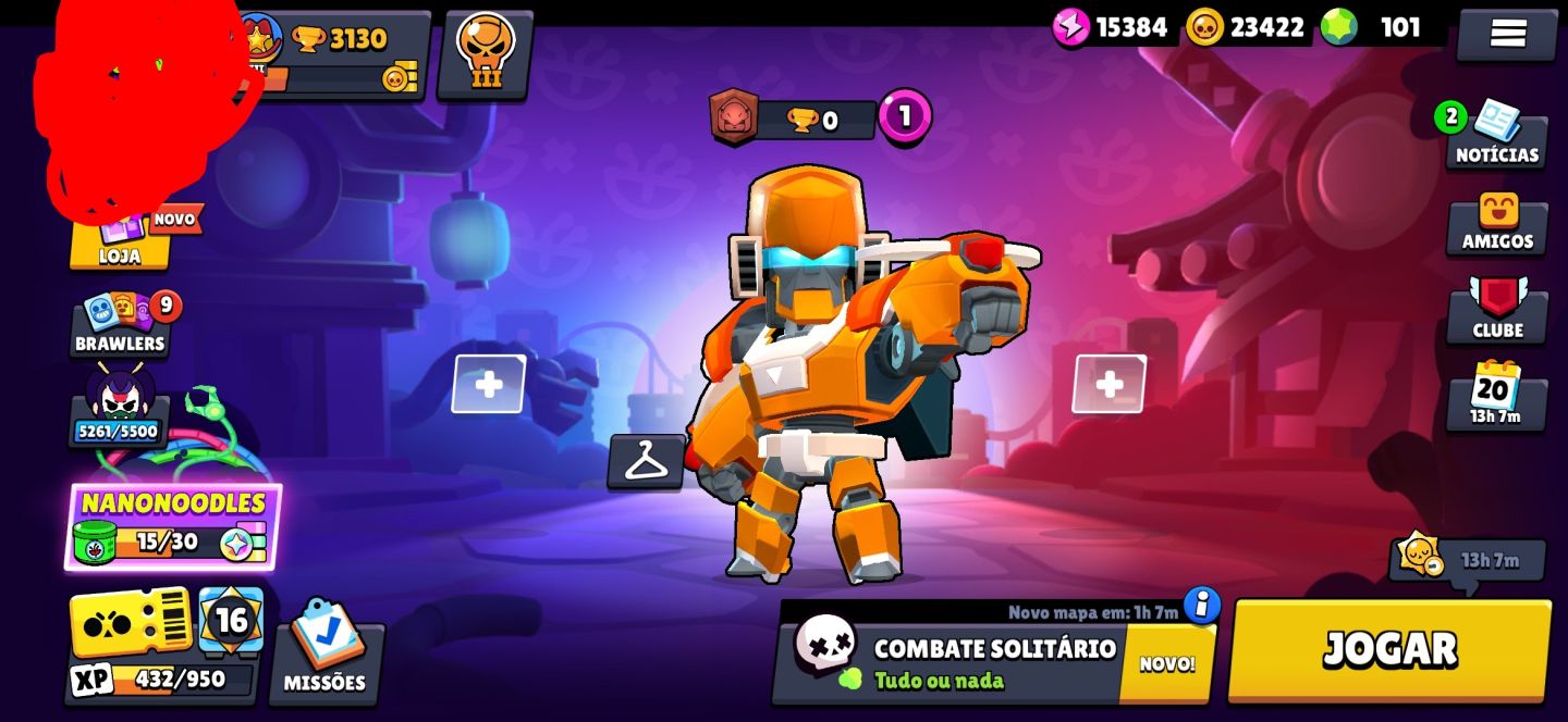 Conta brawl stars com skins raras e misticas