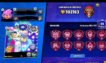 Conta Brawl Stars 2019, 105k