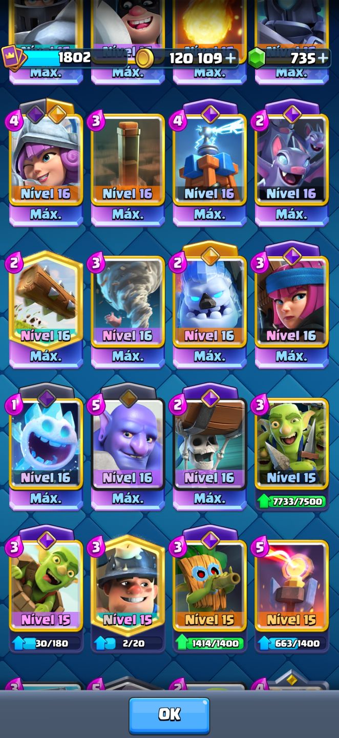 Conta de Clash arena 31