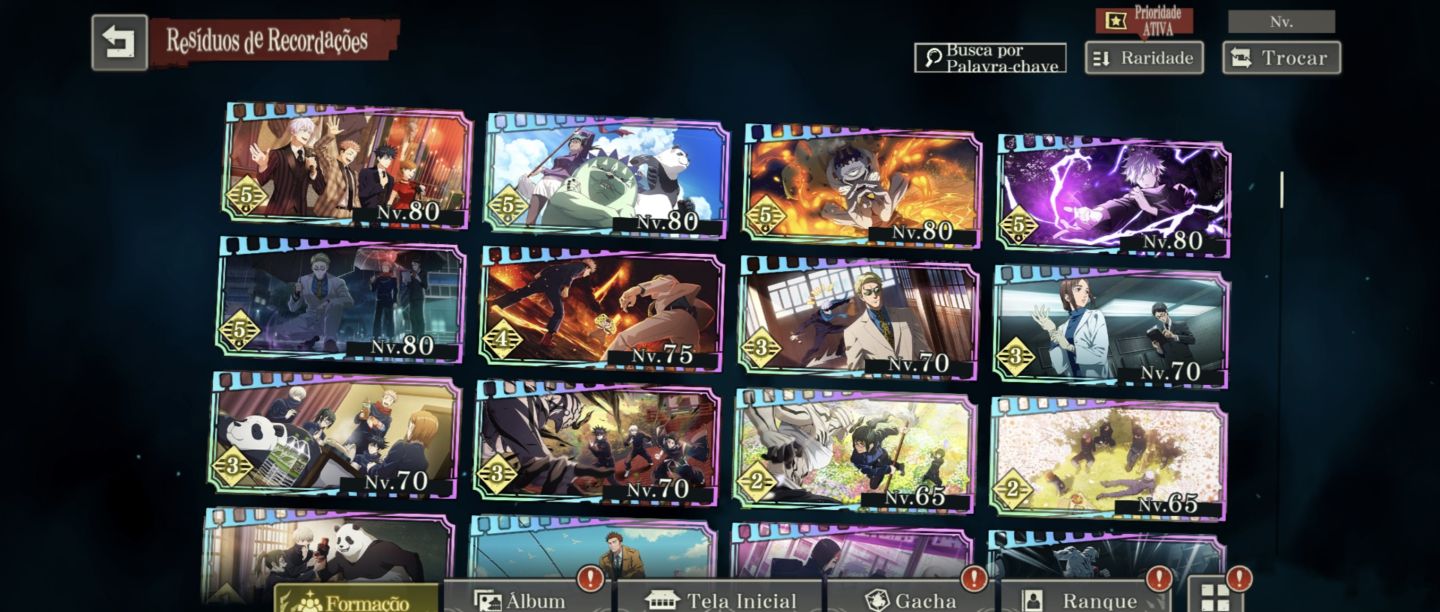 Personagens de Aniversário+70.000K de Cubos-JJKPP