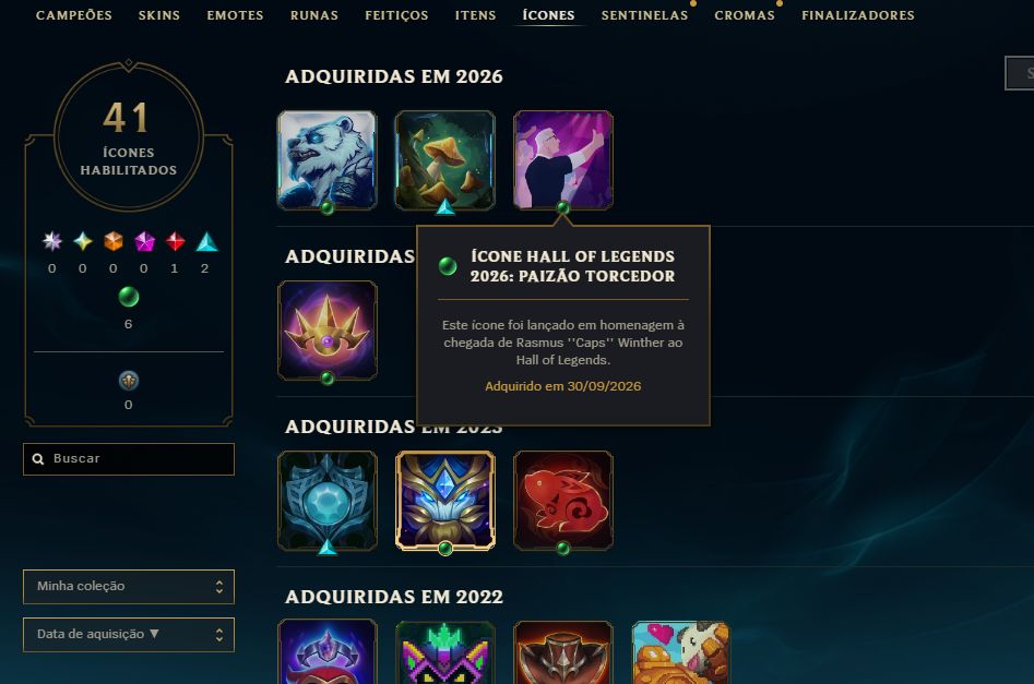 [Entrega Automática] Conta Lol Platina, 42 Skins, Upada À Mão, 7K Ea, 100%Segura