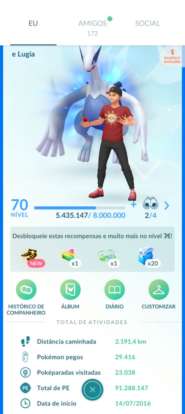Conta nv 70 Lugia Apex