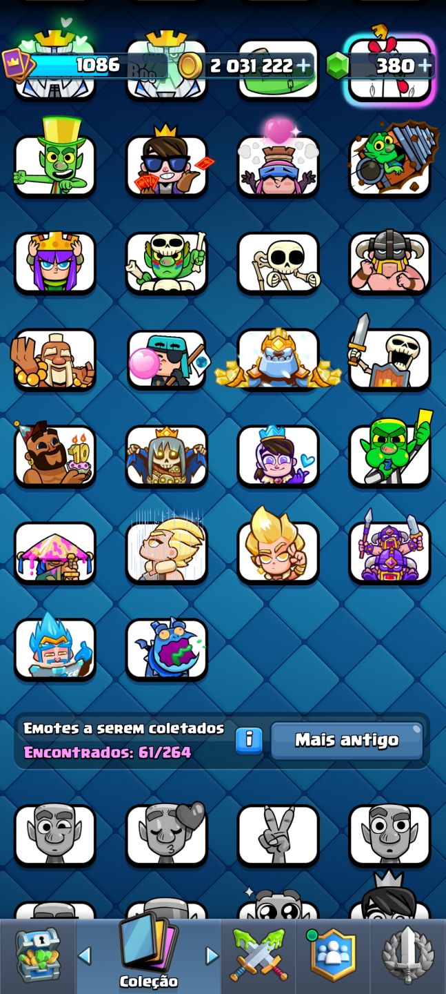 Conta Clash Royale nível 13
