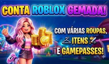 CONTA ROBLOX GEMADA (Adopt me, Marretão, Bloxburg e muito mais)