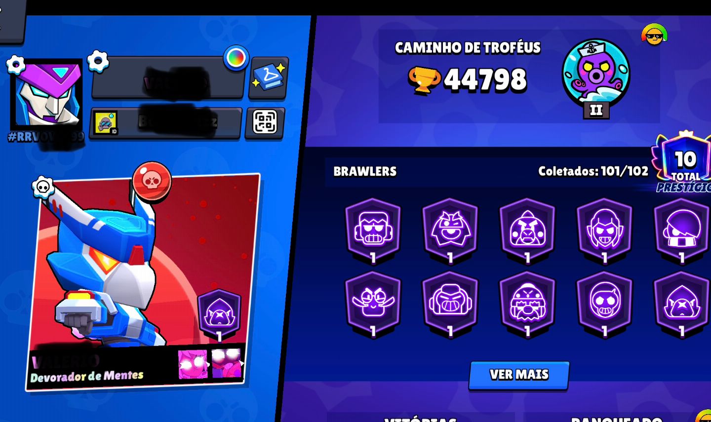 Conta Brawl Stars 44k Casual