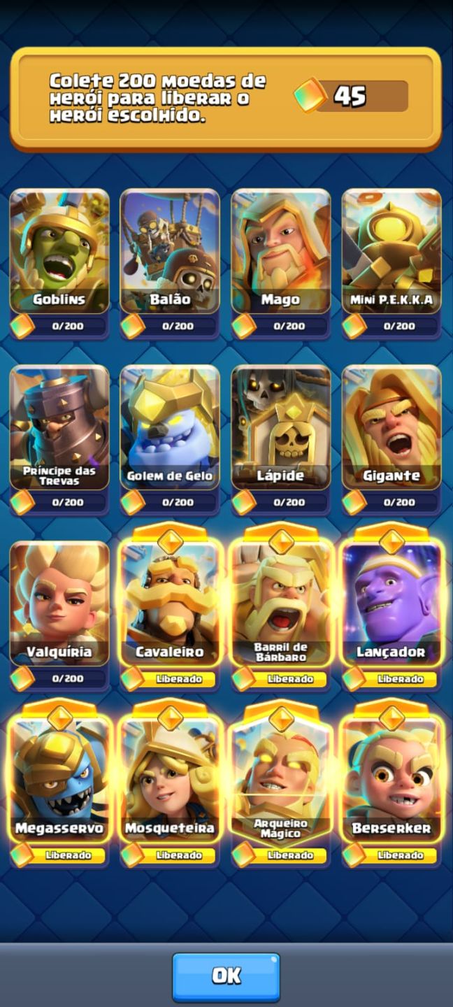 Conta de clash top demais 12,424 trofeus