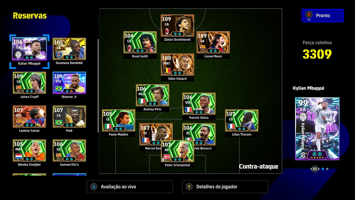 CONTA EFOOTBALL XBOX META.