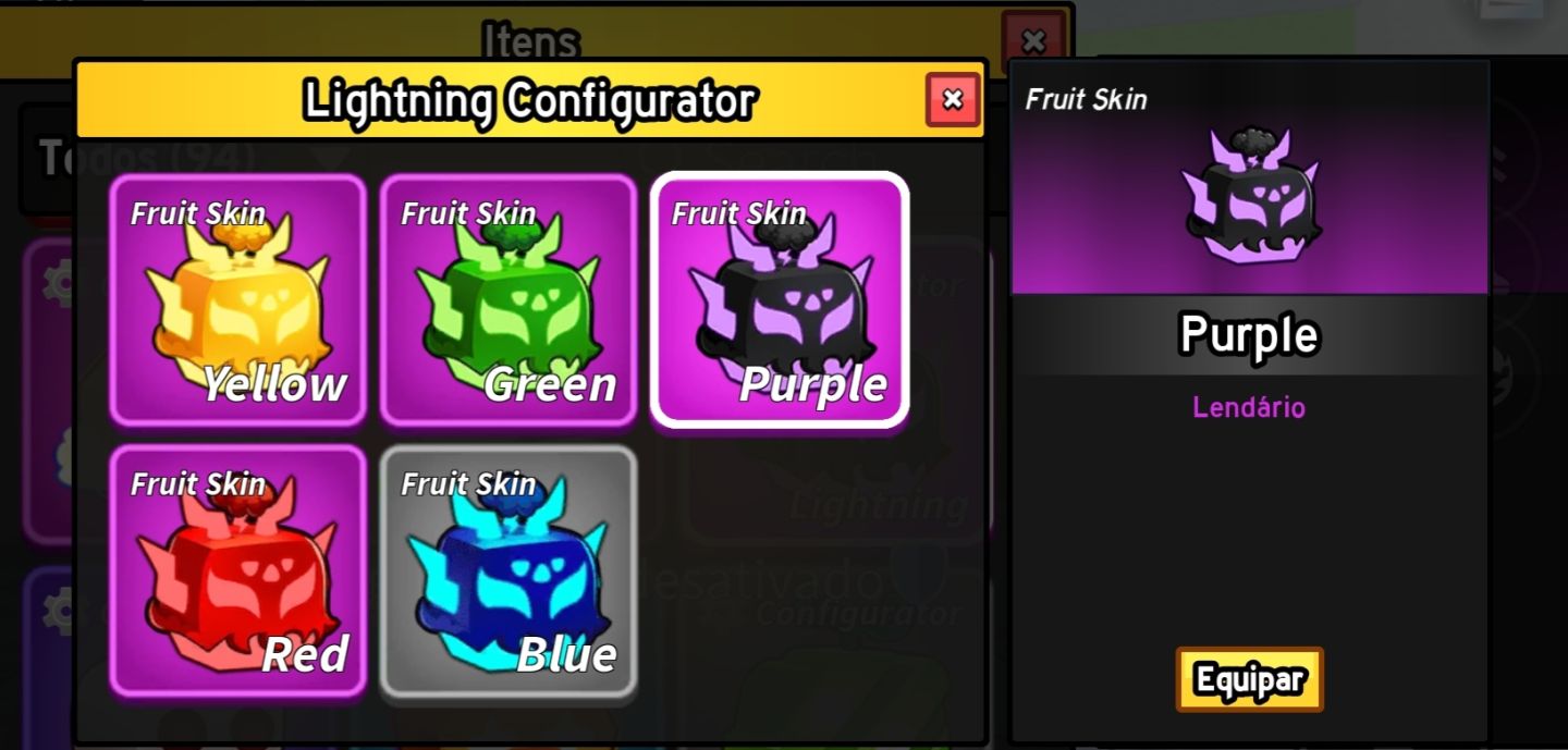 PROMOÇÃO-CONTA TOP BLOX FRUIT 10/10