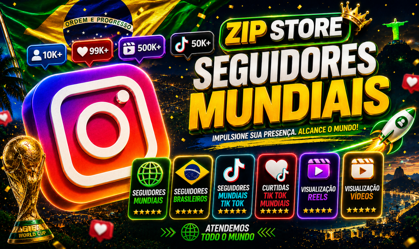 SEGUIDORES INSTAGRAM - SEGUIDORES TIKTOK - VIEWS STORYS E REELS - CURTIDAS