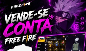 CONTA FREE FIRE NÍVEL 46 NARUTO + VÁRIOS ITENS!