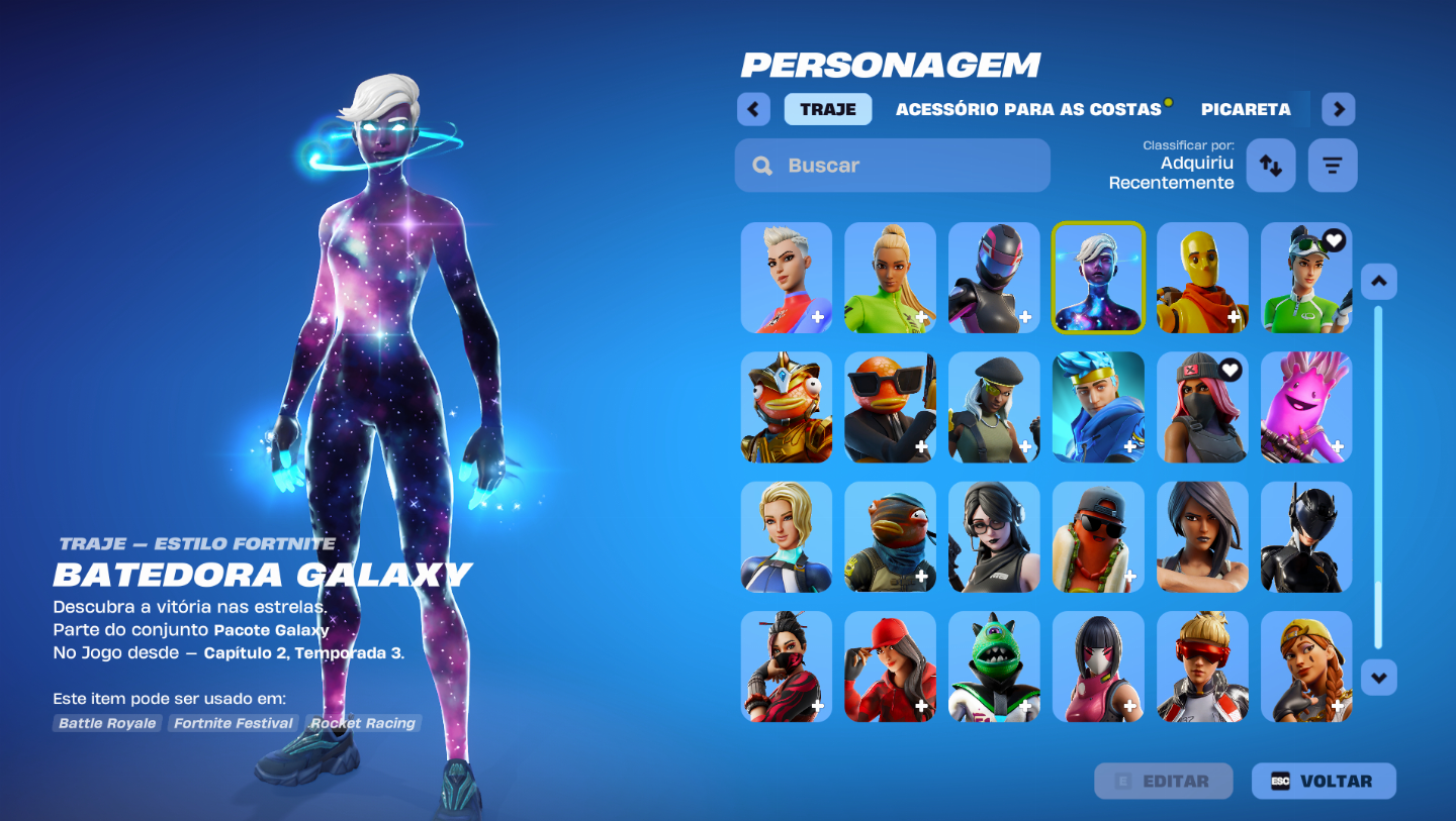 Conta Fortnite com Diversas skins e Gta online incluso na conta