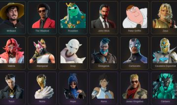 Conta Fortnite 43 Skins Gojo John Wick Weeknd QUEIMA DE ESTOQUE