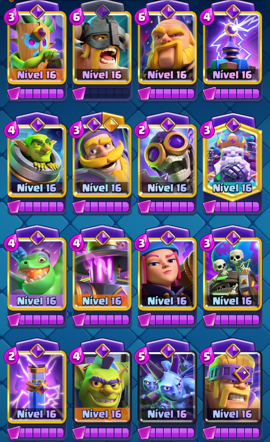 [CONTA CLASH ROYALE 8 ANOS NÍVEL VETERANA]