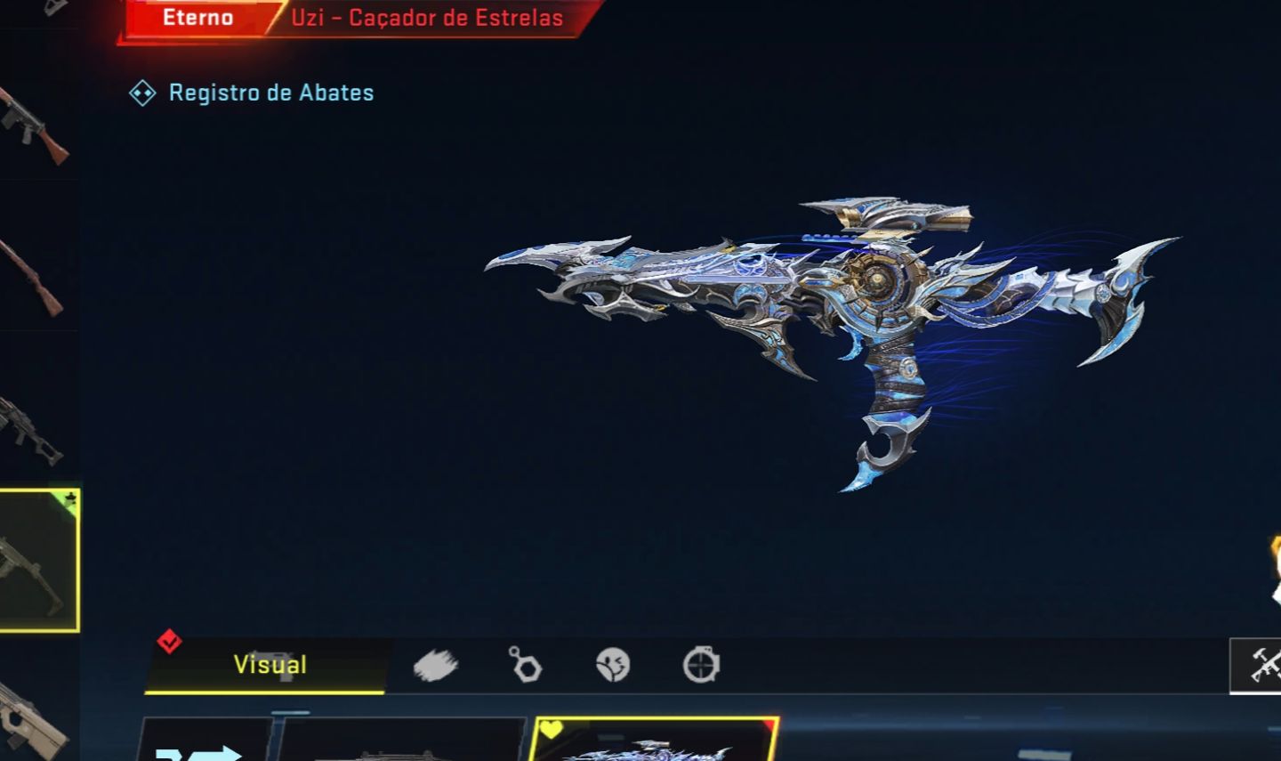 CONTA COM UZI ETERNA