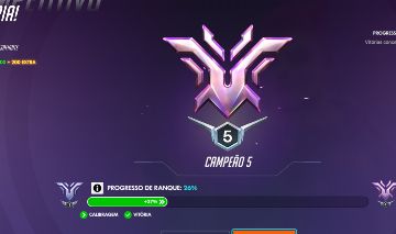 Campeão 6v6 - GM5 DPS - Mestre 3 SUP