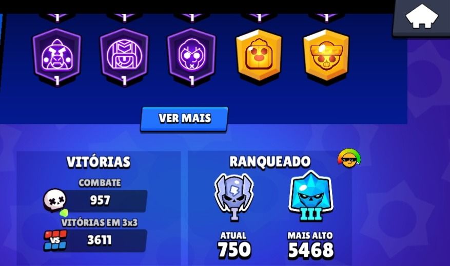 CONTA BRAWL STARS 33K+ TROFÉUS | 97 BRAWLERS | SKINS LENDÁRIAS/MÍTICAS | FULL AC