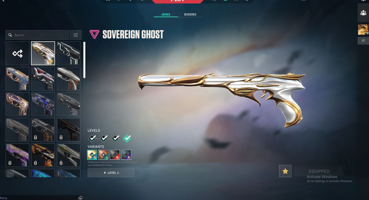 Conta VALORANT, PEAK ASCENDENTE 3, ATUALMENTE SEM RANK, SKINS, NIVEL 200+