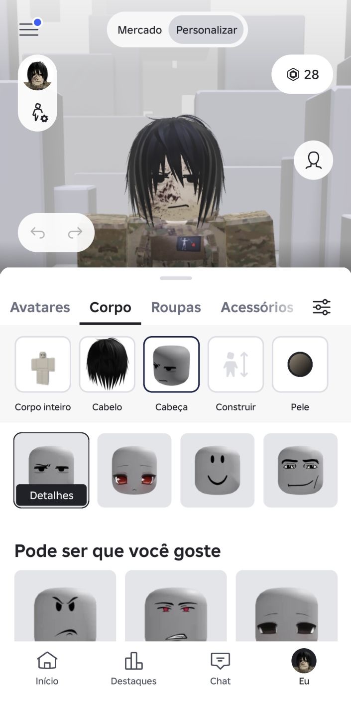 CONTA ROBLOX GEMADA!
