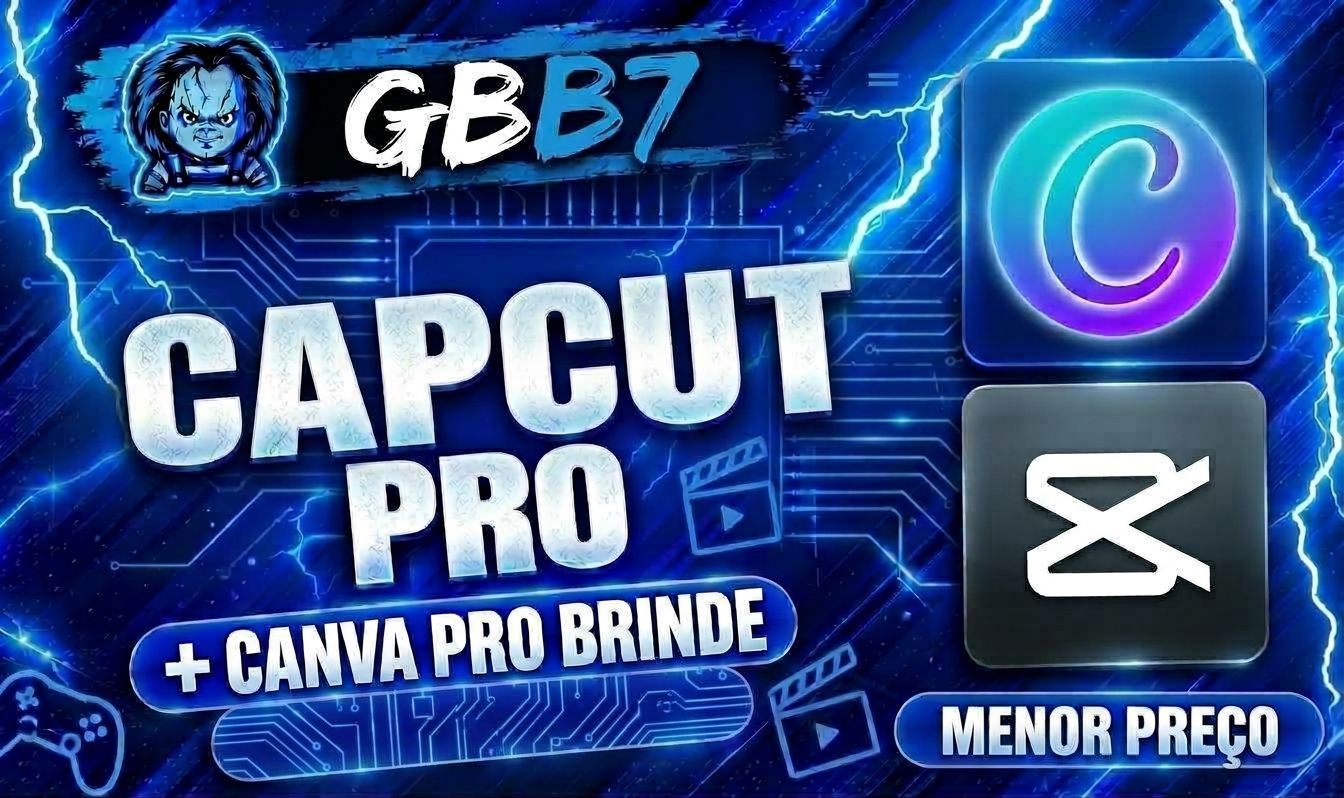 CAPCUT PRO PRIVADO | CANVA PRO DE BRINDE | ENVIO RÁPIDO | GARANTIA