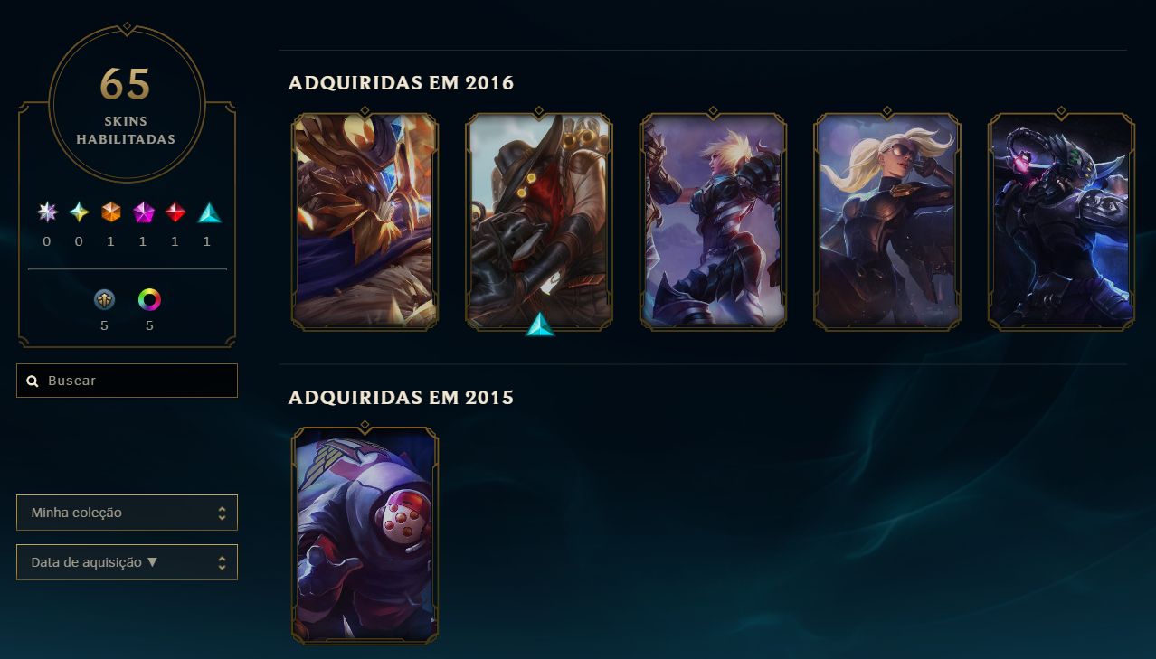 RARA 2014 | RANKED ON | PRATA 3 | 25 SKINS | MAOKAI VITORIOSO | 100% SEGURA FA