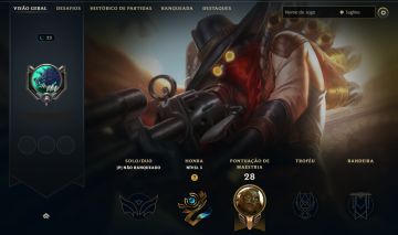 LVL 22 | SKIN JHIN VELHO OESTE | 858 ESSENCIA LARANJA | 7 CAMPEÕES