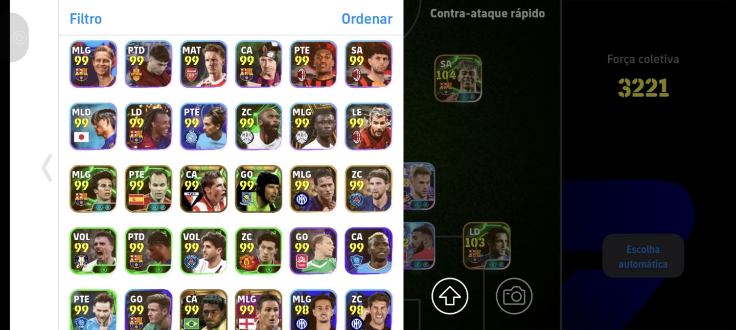 CONTA DE EFOOTBALL PERFEITA PARA COMEÇAR A JOGAR COM DEL PIERO E COMPANHIA!!!!!!