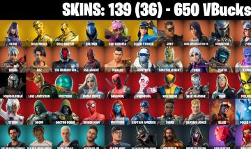 139 skins Glow Gold Midas Gold Brutus Sultura Vivi Chroma Cloud Striker 650 VB
