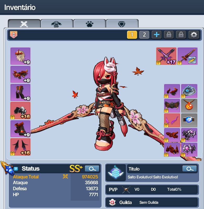 Conta Full Up despertar com elesis com 970k