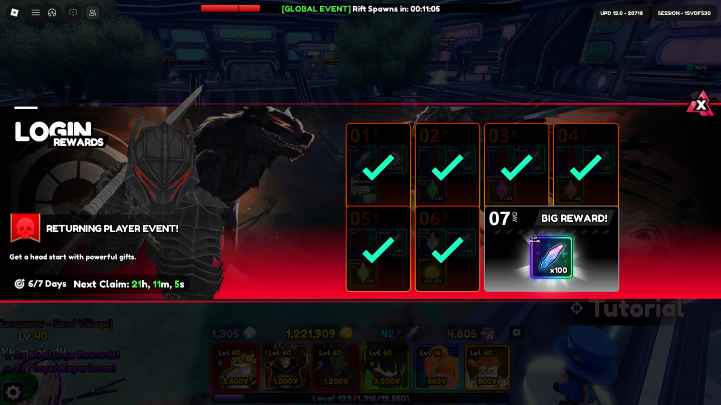 CONTAS COM ICHIGO MONARCH + 7 MONARCH