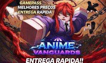 ANIME VANGUARD GAMEPASS, GAME PASS ANIME VANGUARD (MELHOR PREÇO, ENTREGA RÁPIDA)