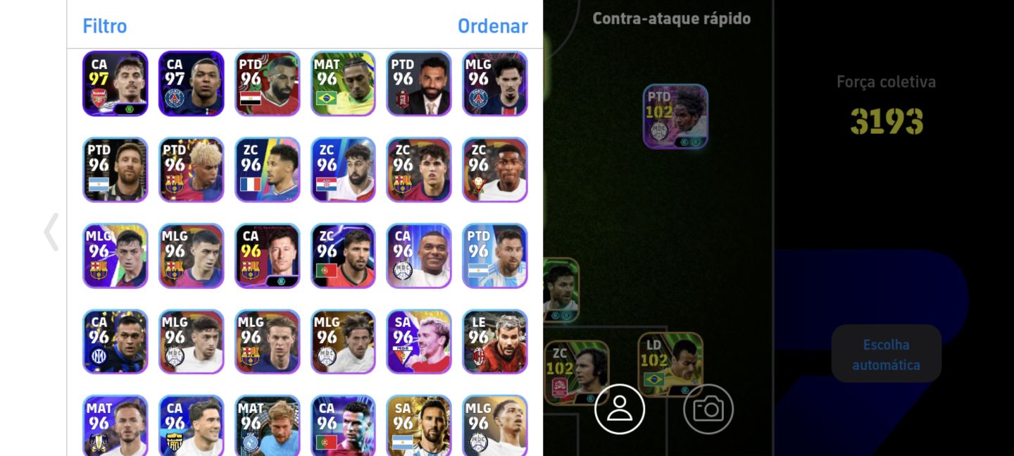 Conta Efootball com +800, Valor negociável, CHAMA!!