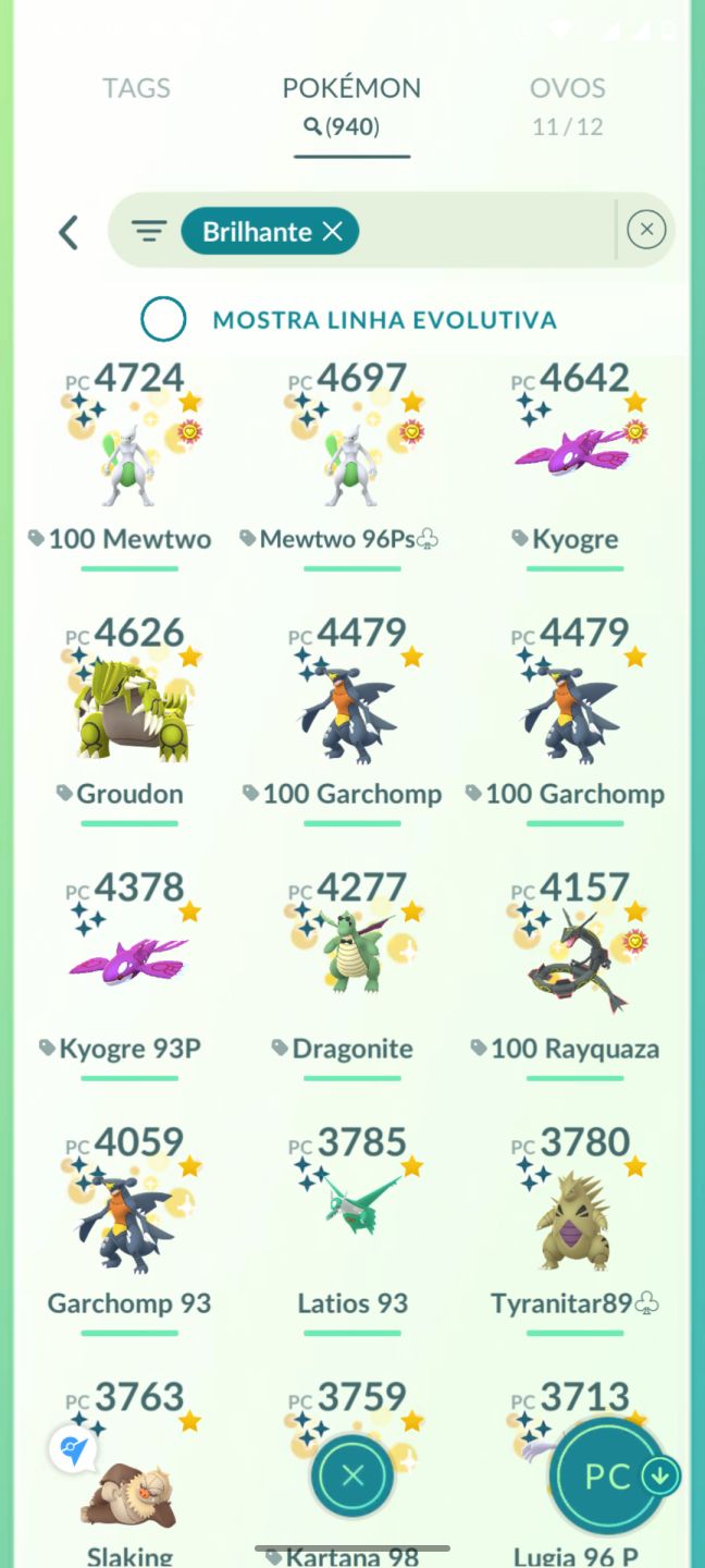CONTA POKÉMON GO LV79