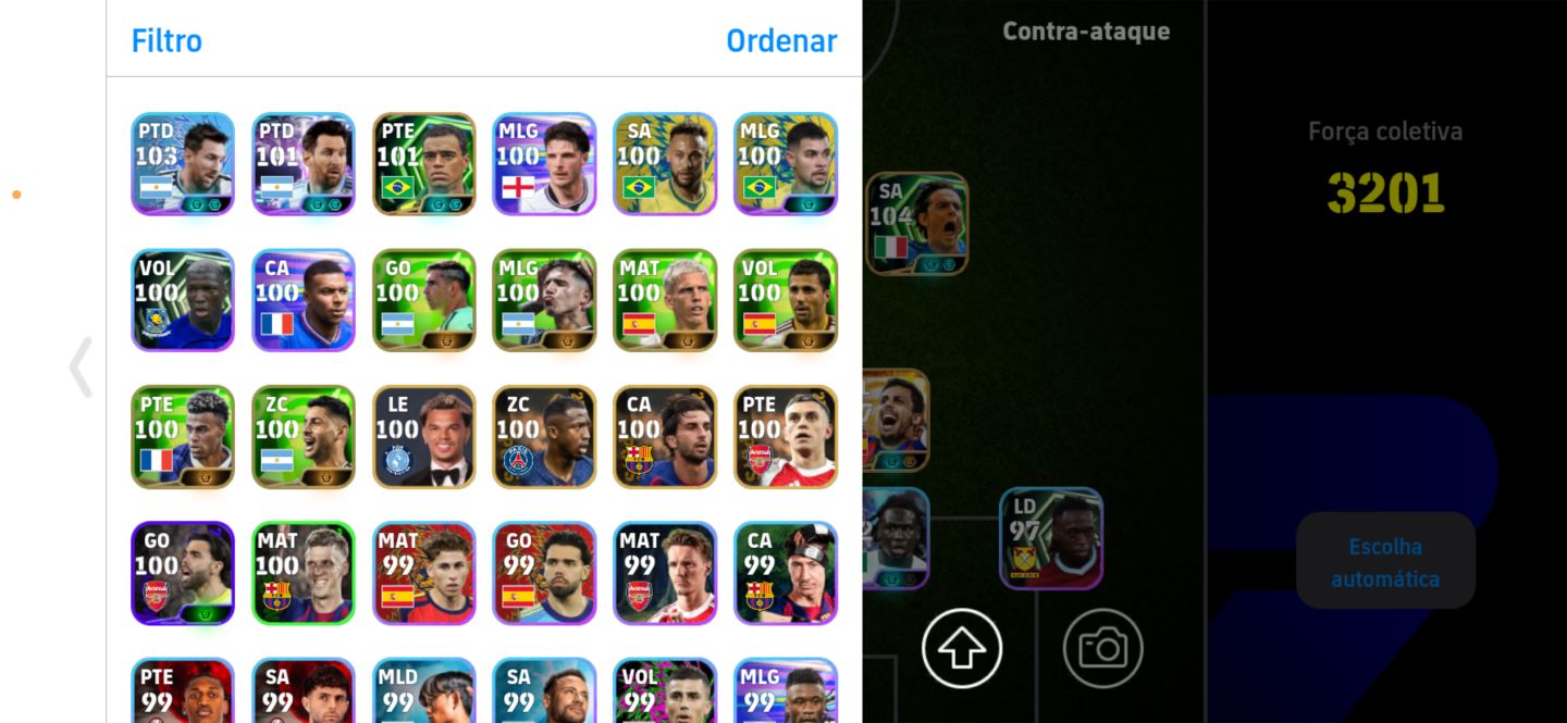 Conta de efootball