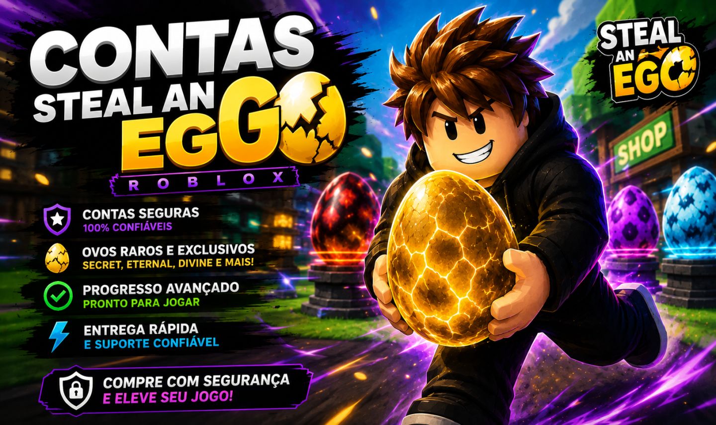 [Contas 400B/s+ com ENTREGA AUTOMÁTICA] Steal An Egg / Roube um Ovo (PETS RACES)