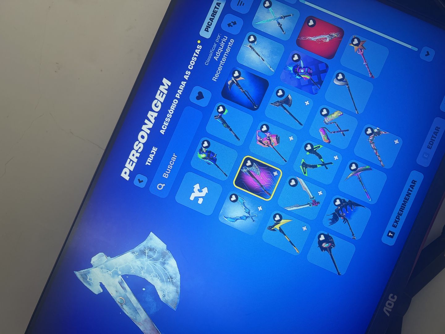Conta fortnite único dono