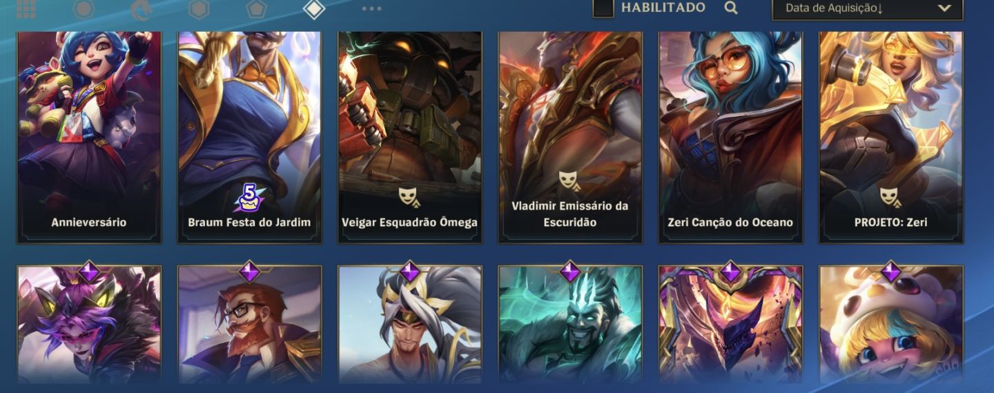 CONTA WILD RIFT EX GM - NIVEL 246