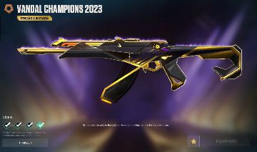 CONTA VALORANT FA / VANDAL CHAMPIONS 2023 / VANDAL SAQUEADORA / MUITO MAIS