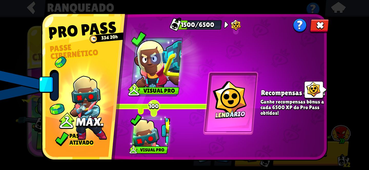 Conta Brawl Stars COM MESTRE E UPADÍSSIMA