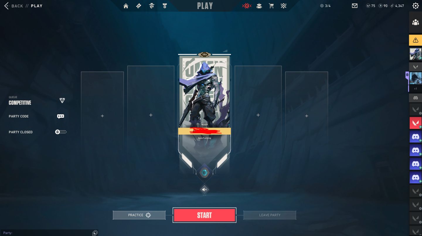 CONTA VALORANT CHAMPIONS 2025 + FA + PLATINA 1 MUITA SKIN