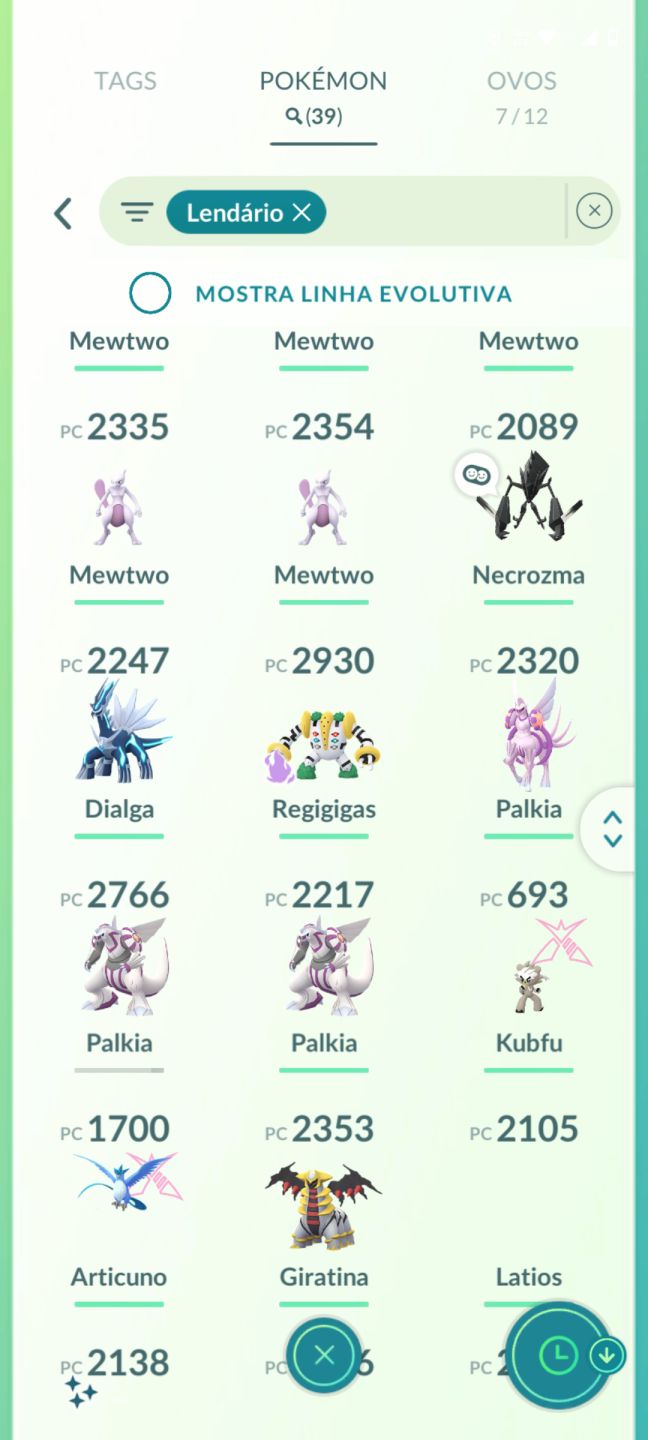Conta Pokémon GO | Lv. 39 | 39 Lendários | Mewtwo 100% + Armored