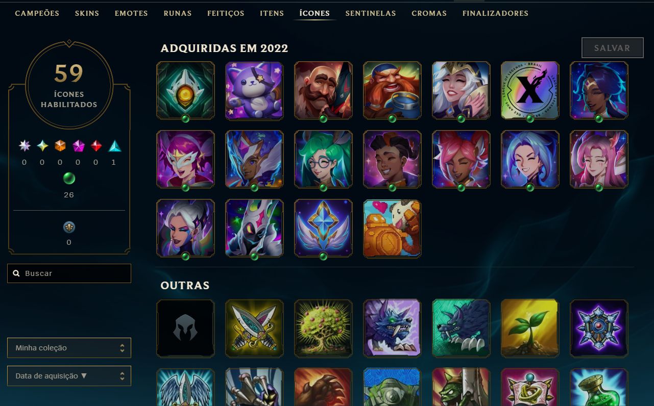 CONTA RARA | EMERALD 4 | BANNER INVI | EMBLEMAS IGUAIS | ICON RARO | ÚNICO DONO!