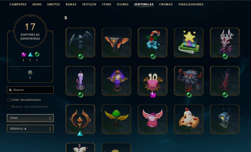 CONTA NIVEL 292 / 147 SKINS / MF EXOCÓSMICA/ 9 LENDÁRIAS/ 51 ÉPICAS /TODOS CHAMP