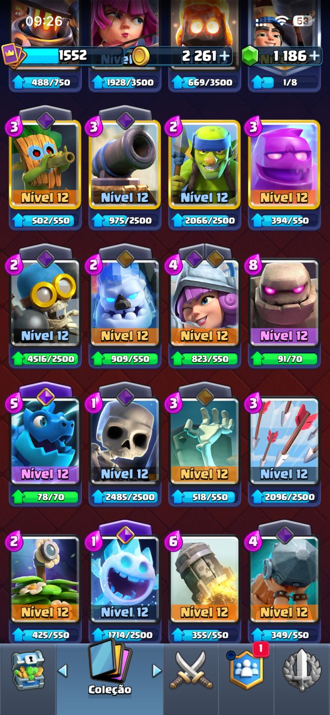 Clash royale 12K trofeus