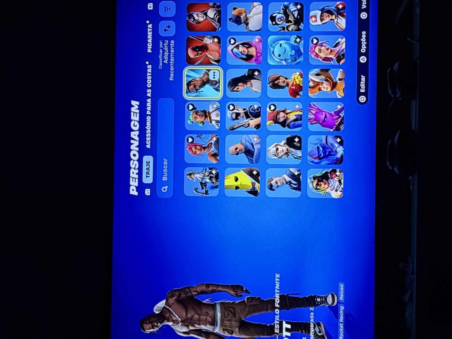 CONTA FORTNITE SUPER RARA DISPONÍVEL!!! +Vbucks de brinde (preço negociável)
