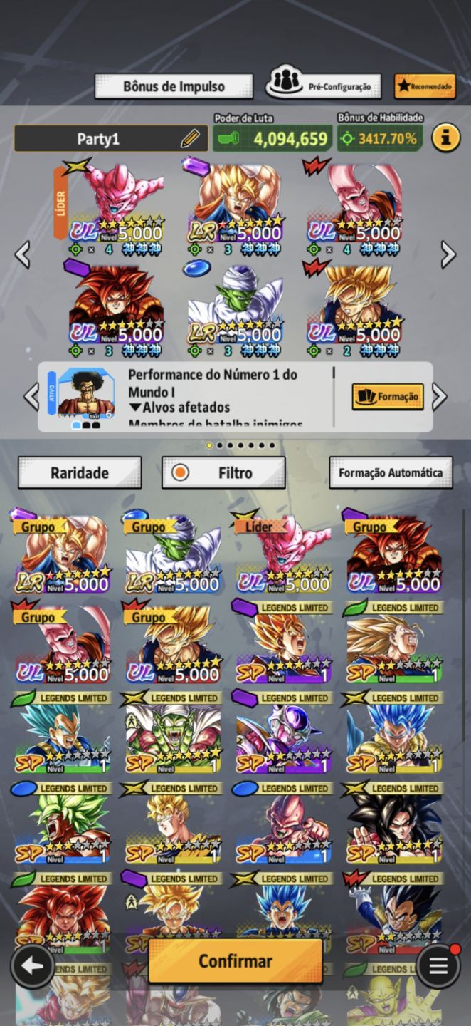 [ MELHOR PREÇO ] Conta Dragon Ball Legends à Venda | Ultras