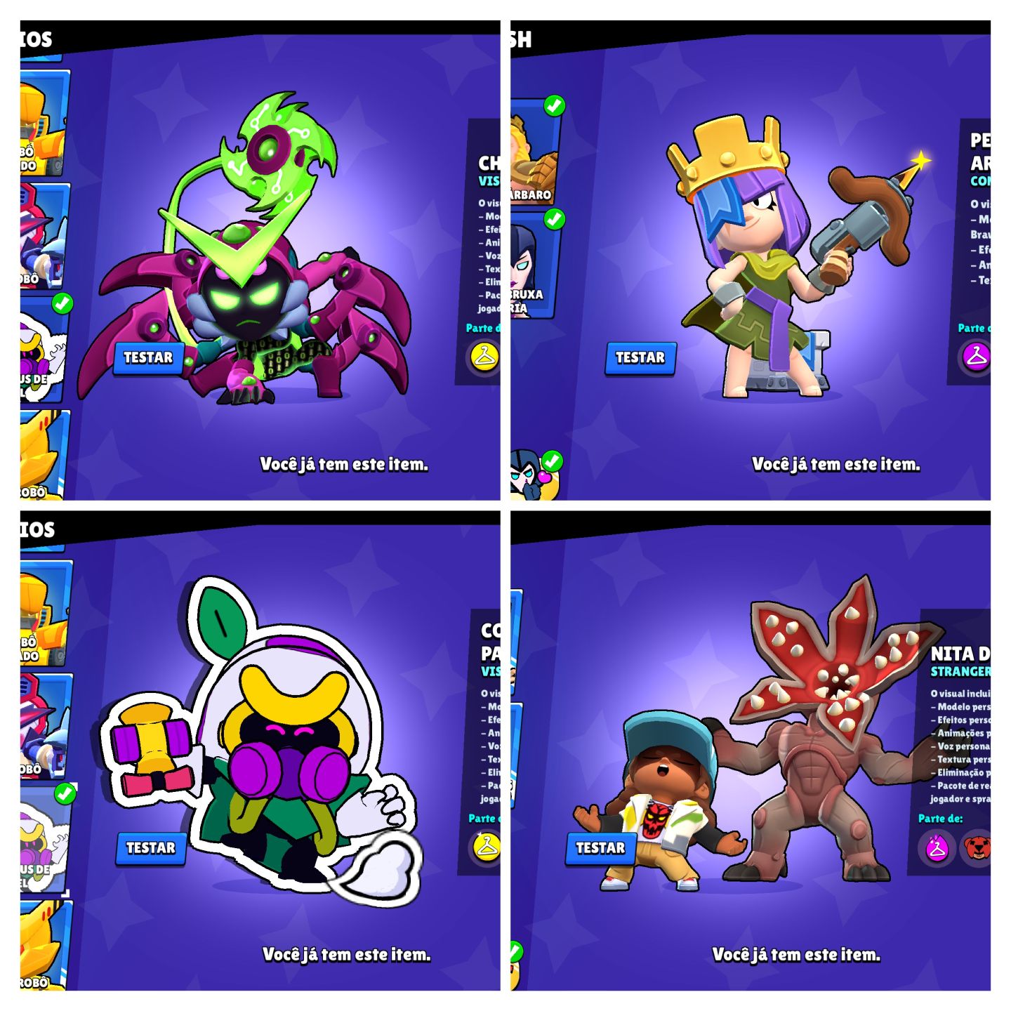 CONTA BRAW 52K | 50 PERSONAGENS NÍVEL 11 / MAIS DE 370 SKINS TOPS / FAMA SOLAR 1