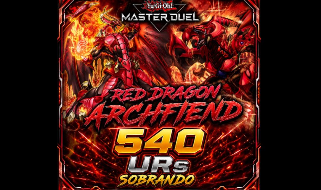 Master Duel Conta Deck Red Dragon Archfiend/Ressonadores (Entrega Automática)