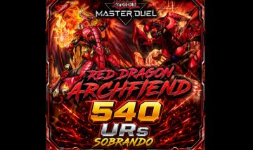 Master Duel Conta Deck Red Dragon Archfiend/Ressonadores (Entrega Automática)